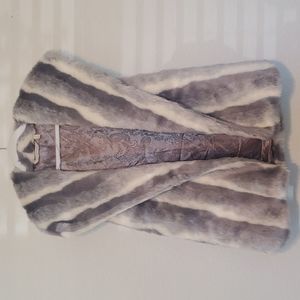 Faux Fur Lined Sweater Vest